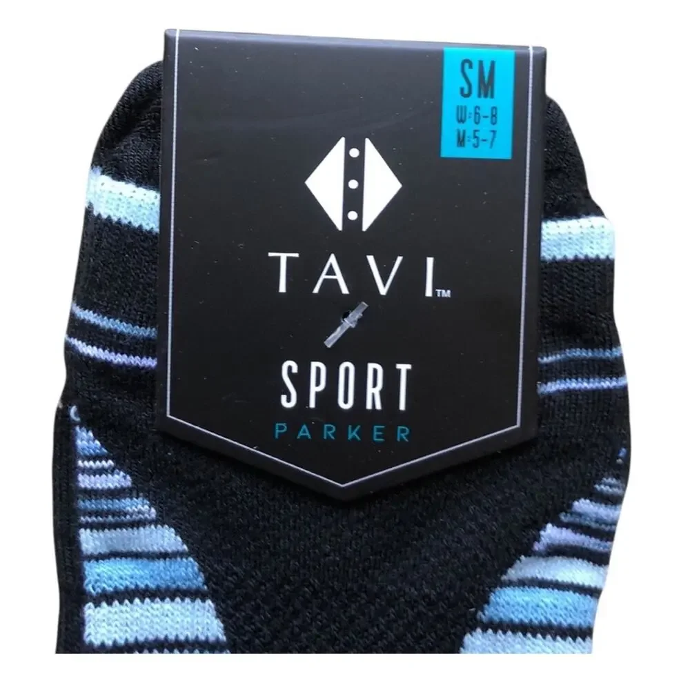 TAVI Sport Sock Bundle 4 Pair Small Parker Breezy Racer Ultra Lite Arch Support
